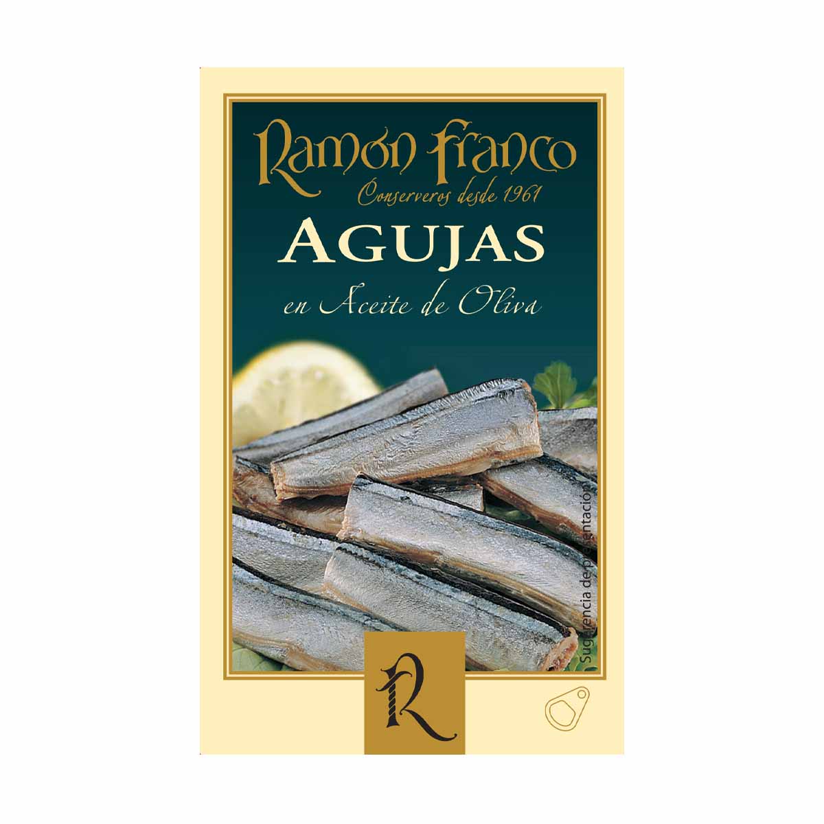 Agujas en aceite de oliva Ramón Franco