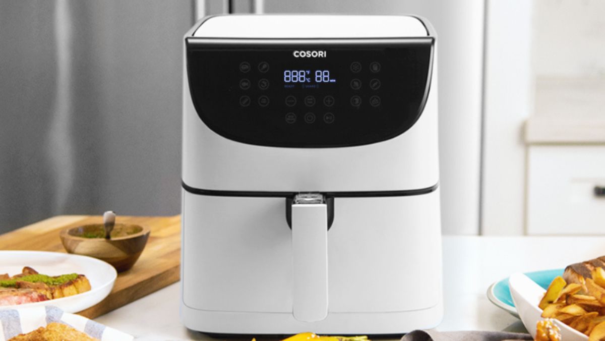  COSORI Air Fryer Pro LE - Freidora de aire de 5 cuartos de  galón, comidas rápidas y fáciles, hasta 450 ℉, silenciosa, 85% menos de  aceite, más de 130 recetas, 9